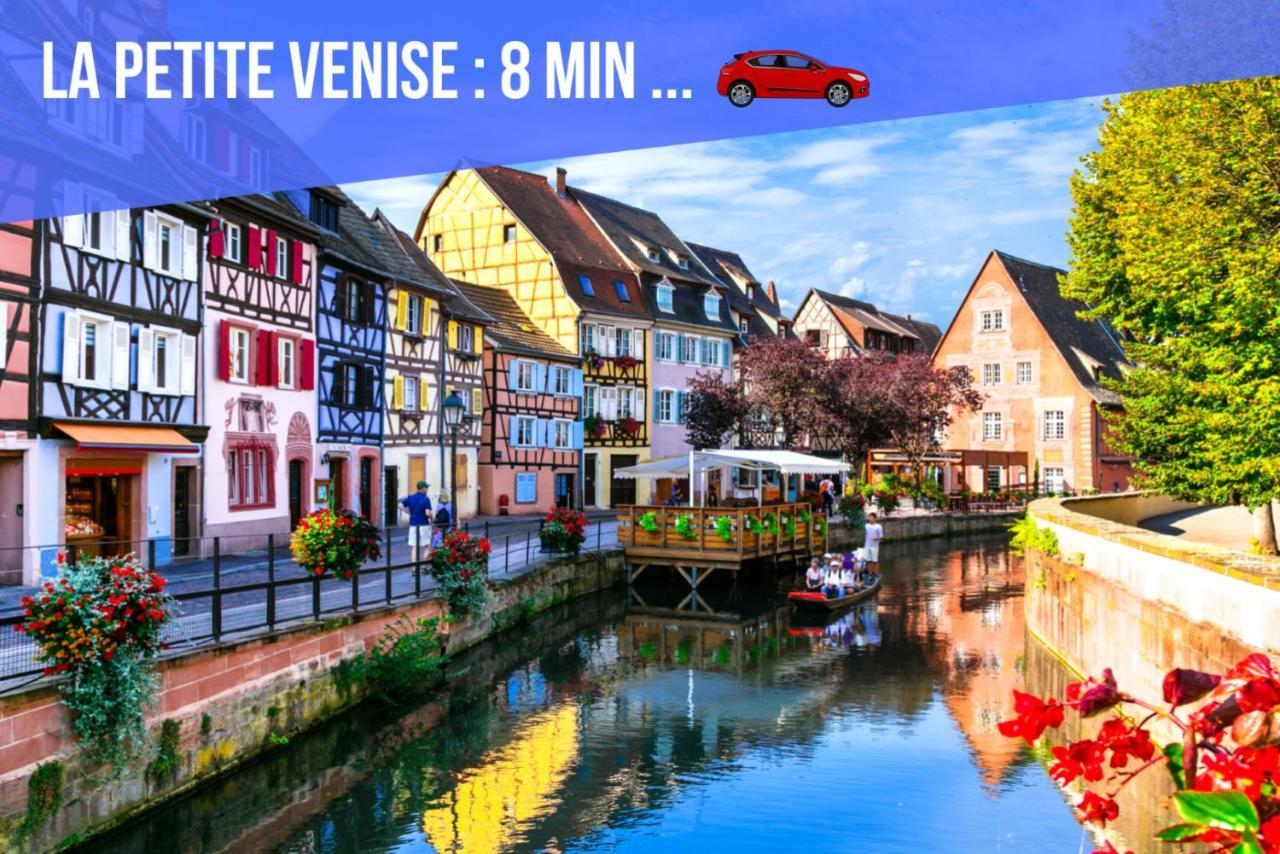 Le Green St Leon : Lit Queen Size * Wifi * Ideal Couple Colmar Exterior foto